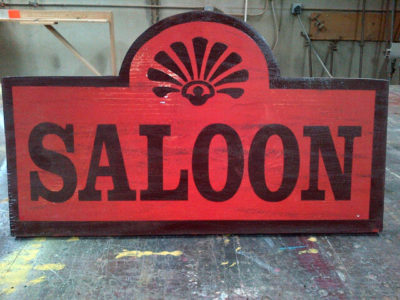 Wood Sign Front