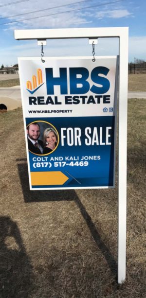Hbs Real Estate Sign