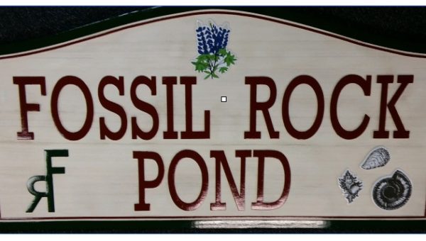 fossil rock pond