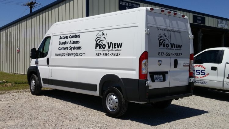 Pro View Vehicle Lettering