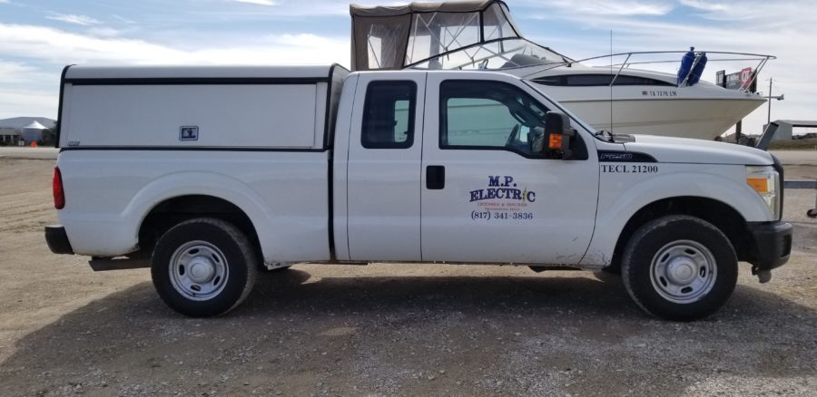Vehicle Lettering - M.P. Electric